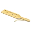 Natural Bamboo Paddle Riding Crops Flogger Horsewhips Spikes 0.8cm Thickness Spanking Paddle Slapper Riding Spurs 4