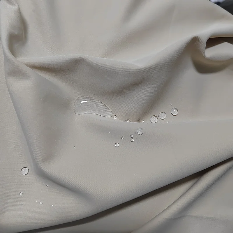 Outdoor Micro Stretch Down Jacket Fabric Meter DIY Sewing Cloth Waterproof For Windbreaker Luggage
