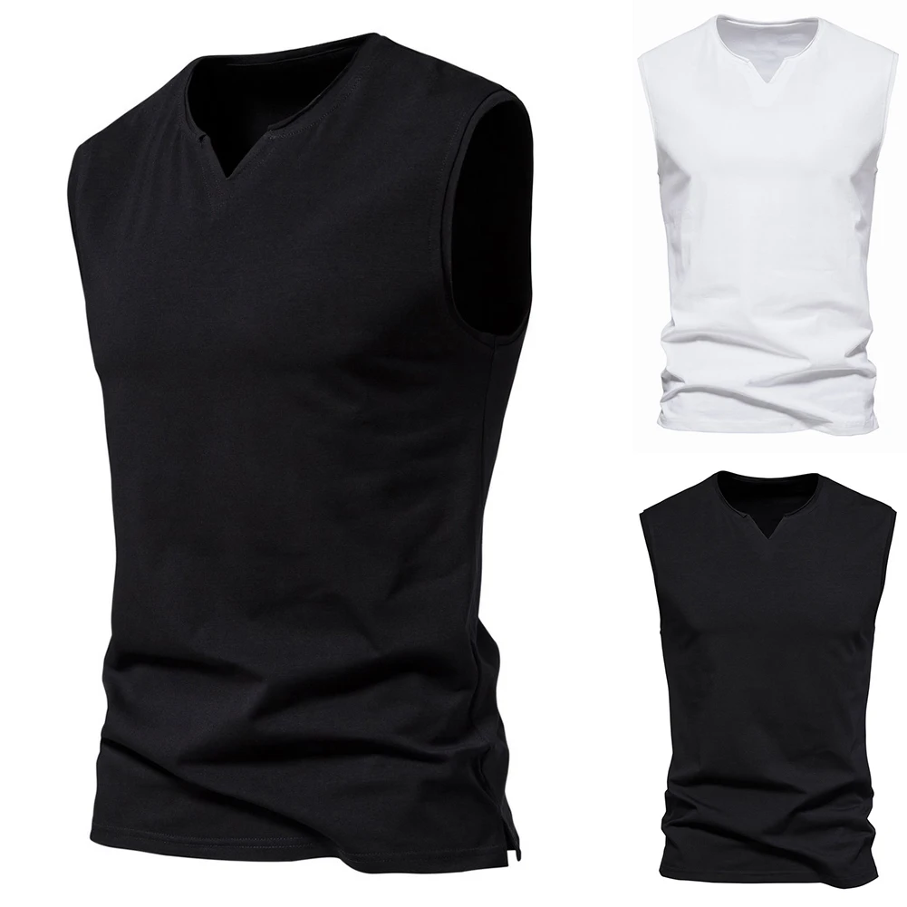 Description Picture 2 of itemTops T-Shirt Tank Tops Training Versatile And Stylish Vest Workout Athletic Fall Gym Shirts High-quality Material