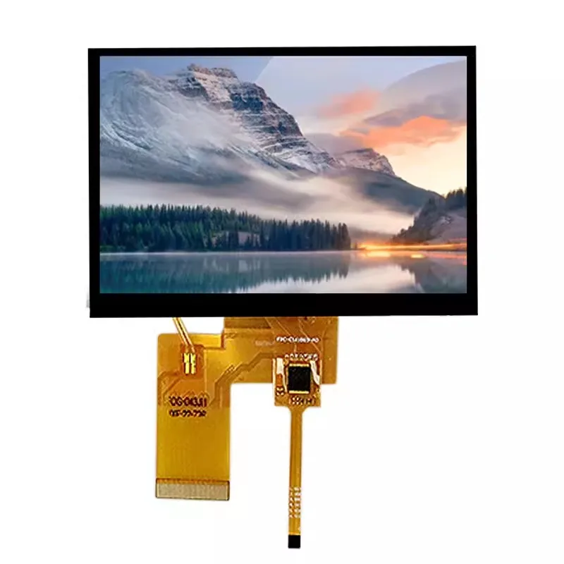 4,3-Zoll-kapazitiver Touchscreen TN-Bildschirm TFT-Farb-LCD-Display RGB 24-Bit-Schnittstelle 800 x 480 ST7265 Treiber-IC
