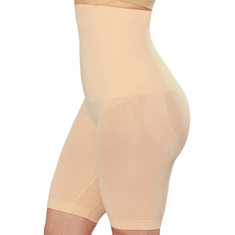 Shapewear Shorts for Women Thigh Slimmer Slip Shorts Under Dress High Waist Compression Tummy Control Panties Body Shaper Party