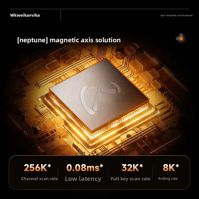 웨이카브 EG75 마그네틱 축 기계식 키보드 알루미늄 합금 조절 가능 RT 가스켓 구조 8K 저지연 게이밍 키보드