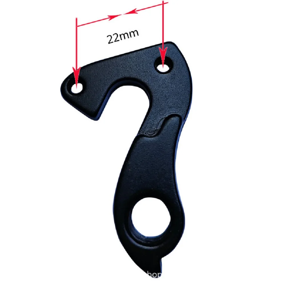 

Bicycle Tail Hook MTB Mountain Bike Part Rear Derailleur Accessories Aluminum Alloy Black Gear Mech Hanger Durable
