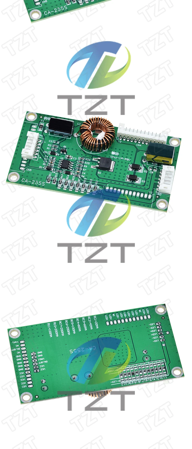 DIYTZT 10-48 Zoll LED LCD TV Hintergrundbeleuchtung Konstantstromplatine CA-255 Universal Boost Driver Inverter Board Step Up Power Modul – Detail 6