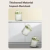 Large Capacity Cereal Containers with Measure Cup with Handle High Sealing Performance Plastic Sealed Jar Insect-proof 4