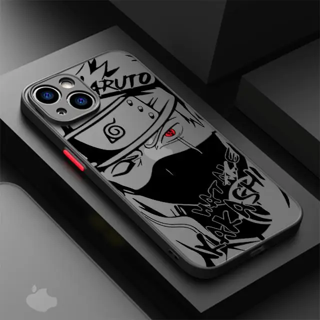 thumbnail image 1 of Anime Cool-N-Narutos Phone Case for Apple iPhone 13 14 Plus 15 Pro Max 11 Pro 12 Mini XR 8 SE 7 6S XS MAX Matte Shockproof Cover, 1 of 5
