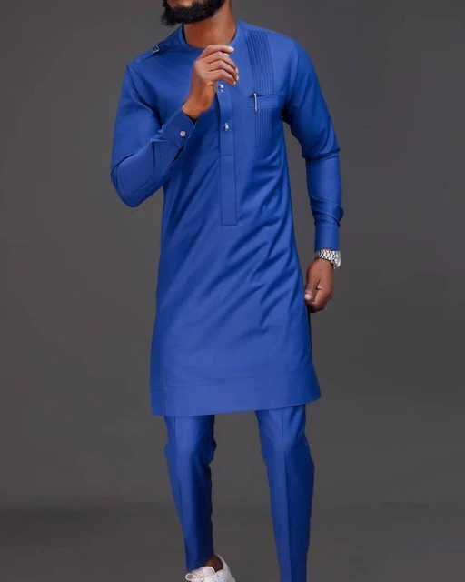 Mustapha Crewneck 2-Piece Kaftan Outfit - Image 2