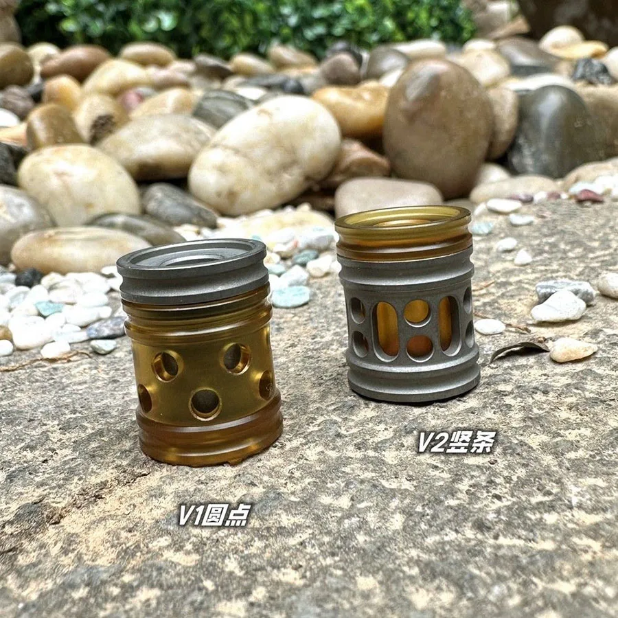 Pendentif EDC Couteau Pliant En Alliage De Titane – Avec Lanière Et Perle – Neuf