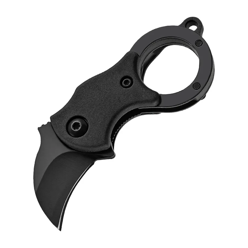 Outdoor Portable Folding Mini Knife Camping Barbecue Sharp Fruit Knife Defense Key Open Box folding knife
