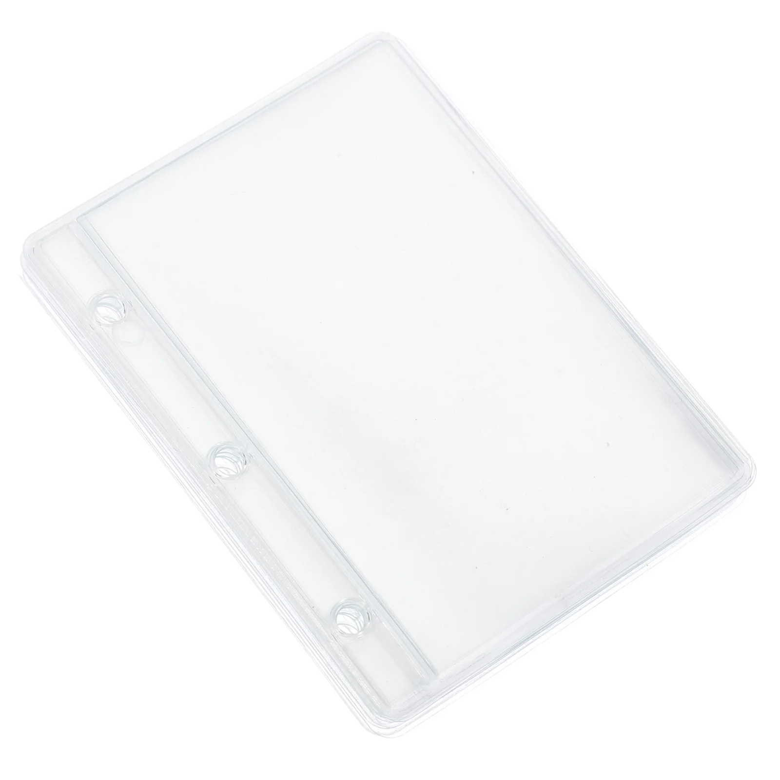 느슨한 잎사귀 책 미니 바인더 포켓, 현금 예산용 봉투 가방 봉투, PVC, 10 개