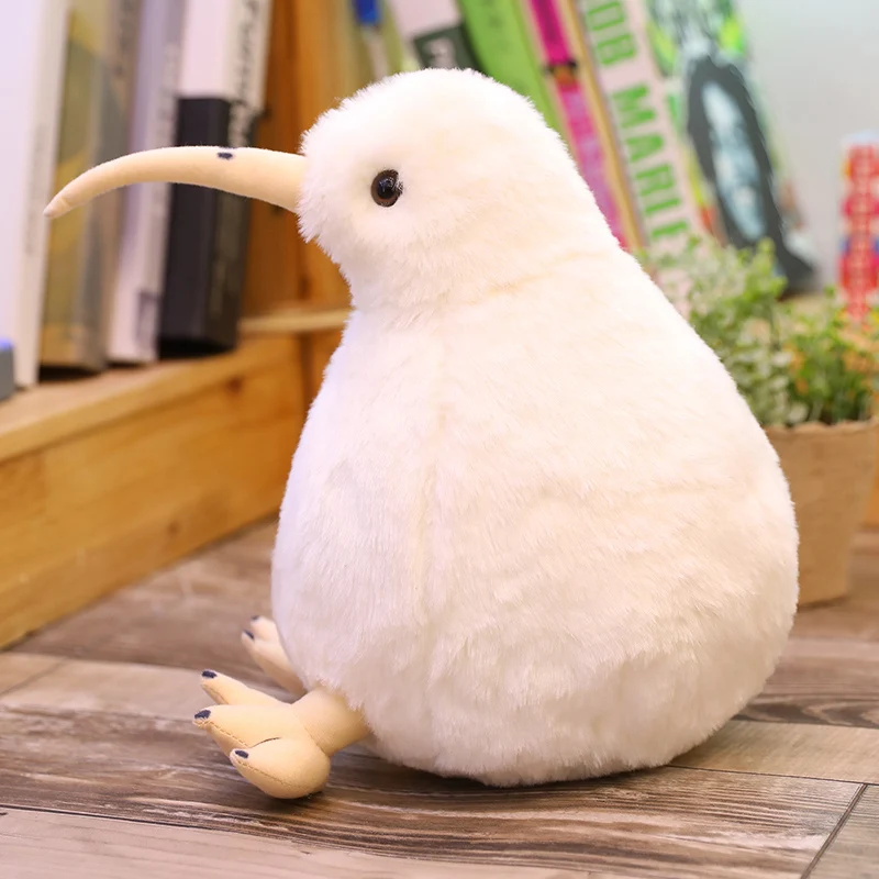 귀여운 봉제 인형 시뮬레이션 키위 새 봉제 장난감, 부드러운 동물 인형, 어린이 생일 선물