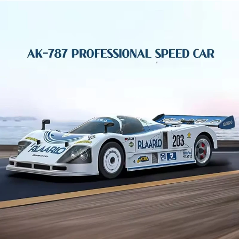 Rlaar AK-787 RC Car 2.4G 4WD High Speed Brushless Remote Control Drift Car 1/10 Children Toy Car Model Adult Gfit 3