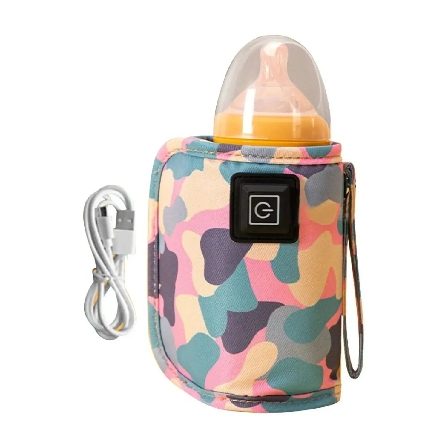 USB Milk Water Warmer Travel Stroller Insulated Bag