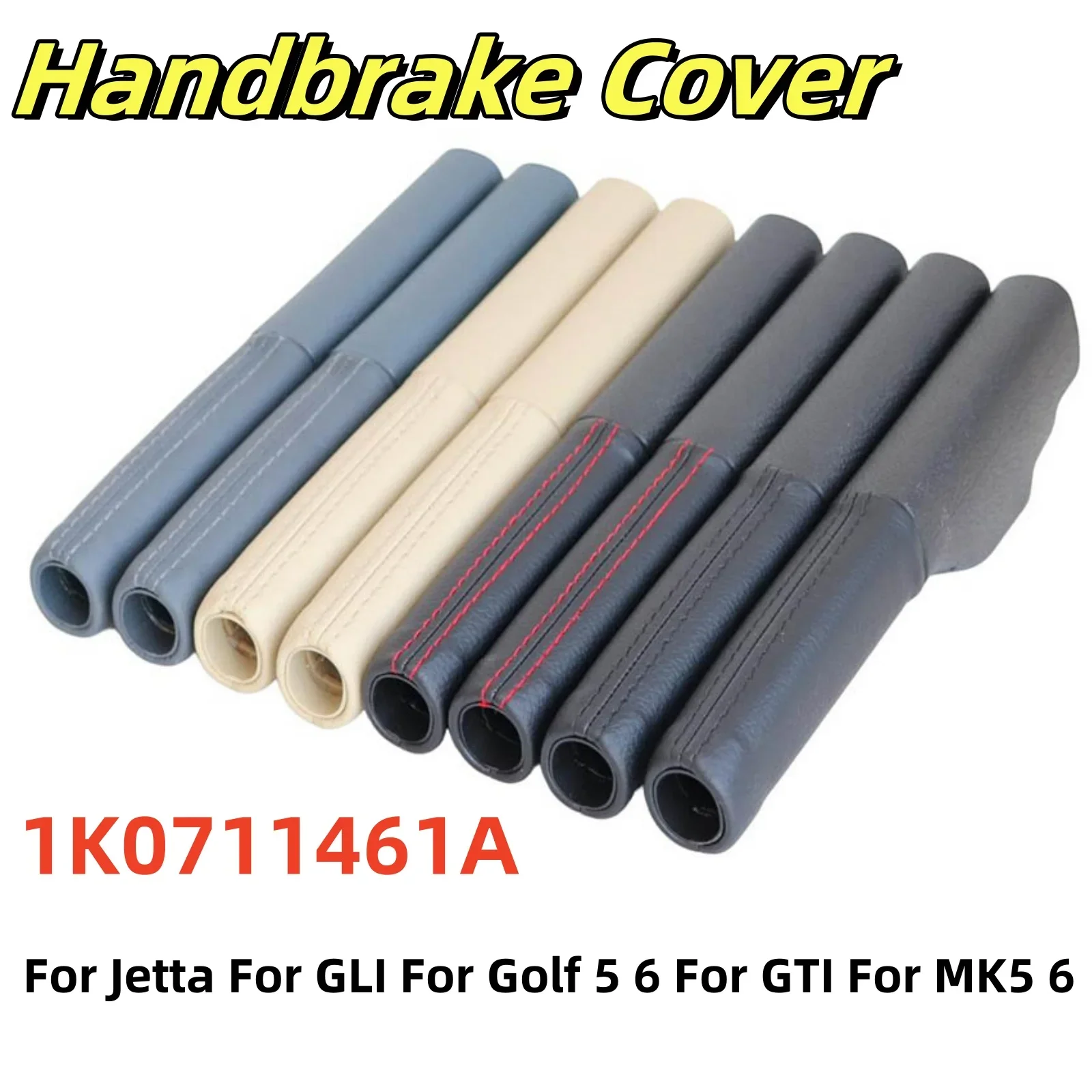 Hand Parking Brake Handle Grips Cover Parking Handbrake Cover Brake Dust 1K0711461A For Jetta For GLI Golf GTI