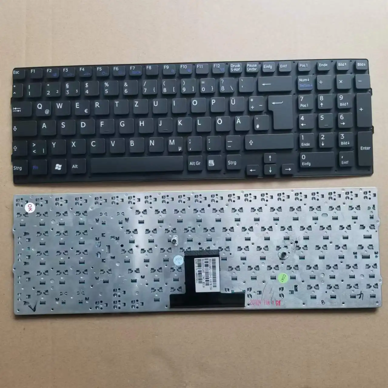 

Новая немецкая клавиатура GR для Sony VAIO VPC-EB VPCEB VPC EB, черная, без рамки, 148965811 V126178B