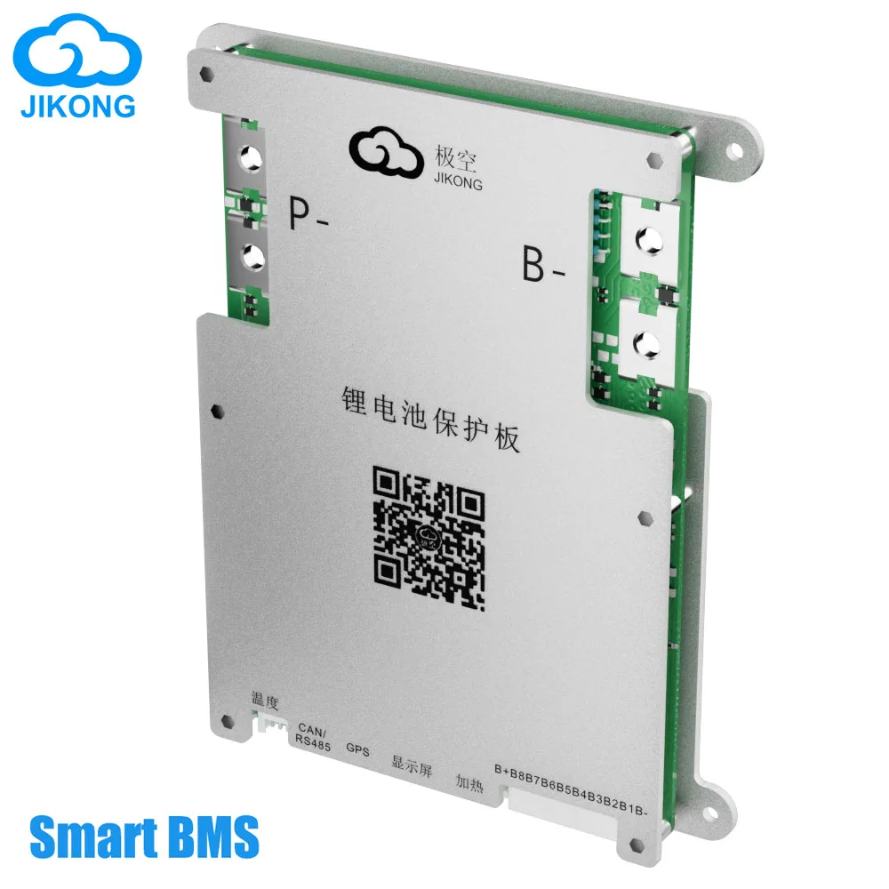 

JIKONG Bms Active Balance 8S 12S 13S 14S 16S 17S 20S 24S 60A 80A 100A 150A 200A Smart Li-ion Battery lifepo4 16s bms