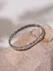 Simple Stainless Steel Bracelets Bangle For Women 18k Gold PVD Plated Women's Gold Silver Color Cuff Bracelet Bangles Jewelry 3