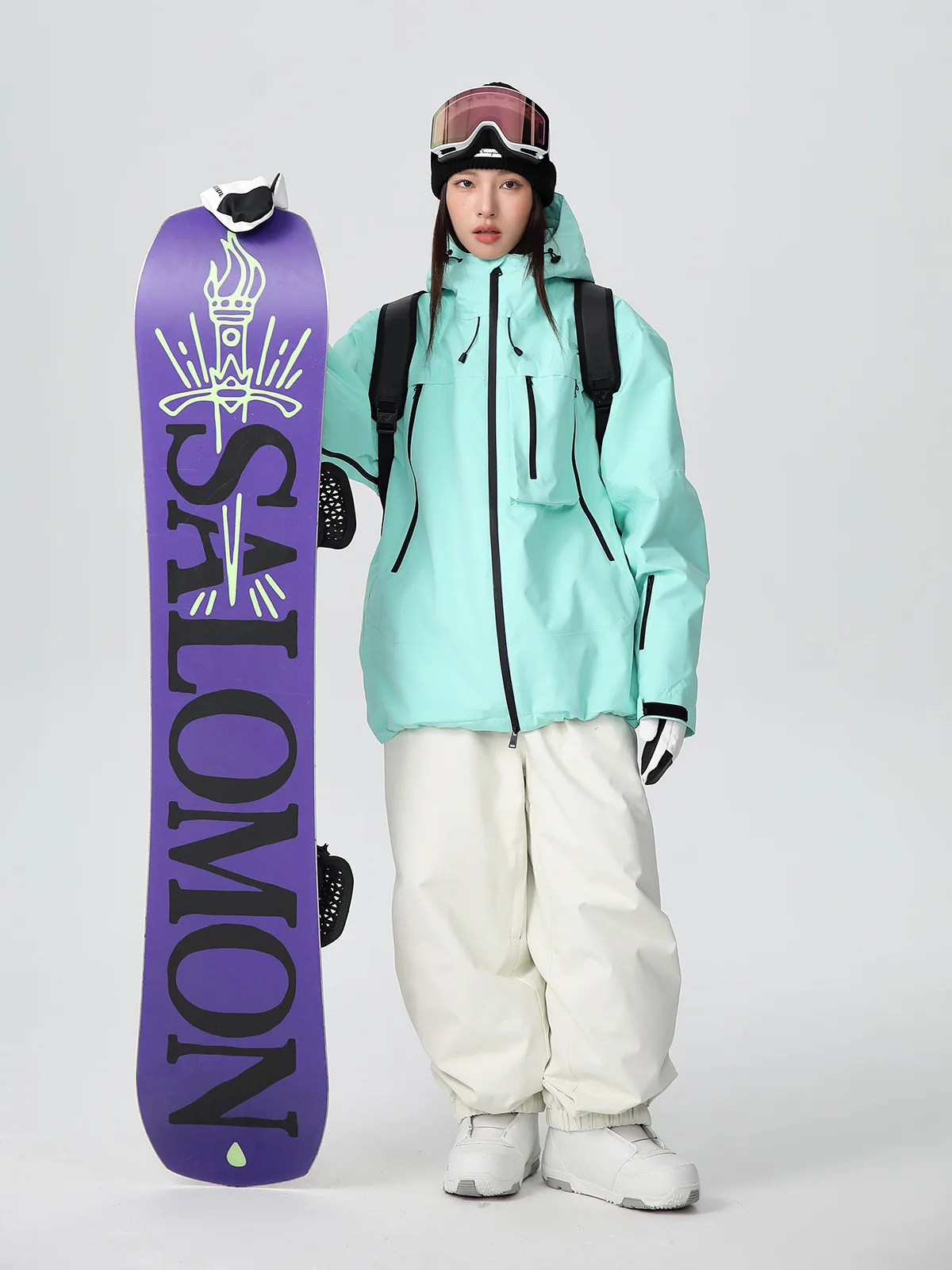 SEARIPE Winter Warm Men's And Women's Ski Jacket Waterproof Breathable Snowboarding Coat Outdoor Sports Snow Jacket