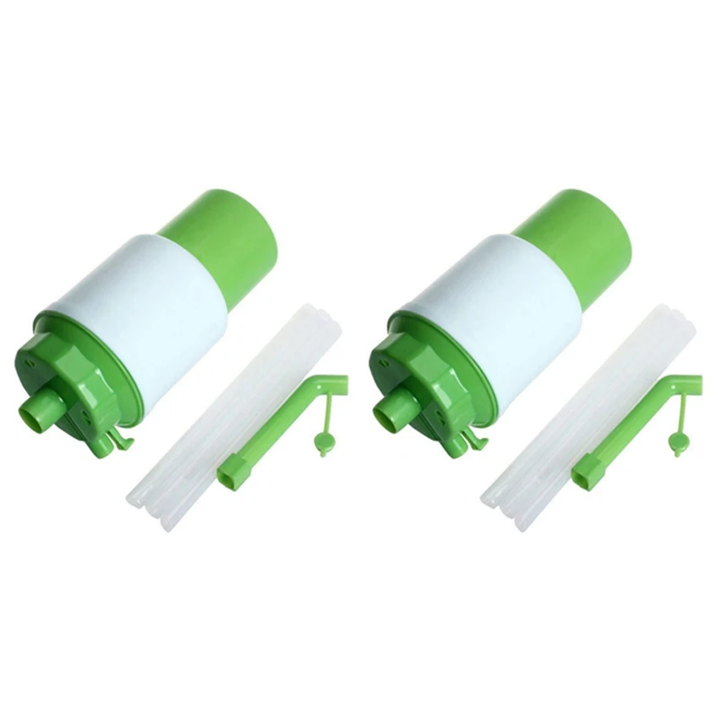 

2X Drinking Water Pump Manual Bottled Hand Press Portable Pump Dispenser