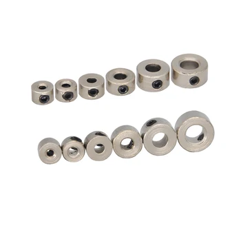 RC 모델 부품용 금속 휠 잠금 칼라 샤프트 액슬 부싱 랜딩 기어 스토퍼, 1.6mm, 2.1mm, 2.6mm, 3.1mm, 4.1mm, 5.1mm, 6.1mm, 8.1mm, 10 개