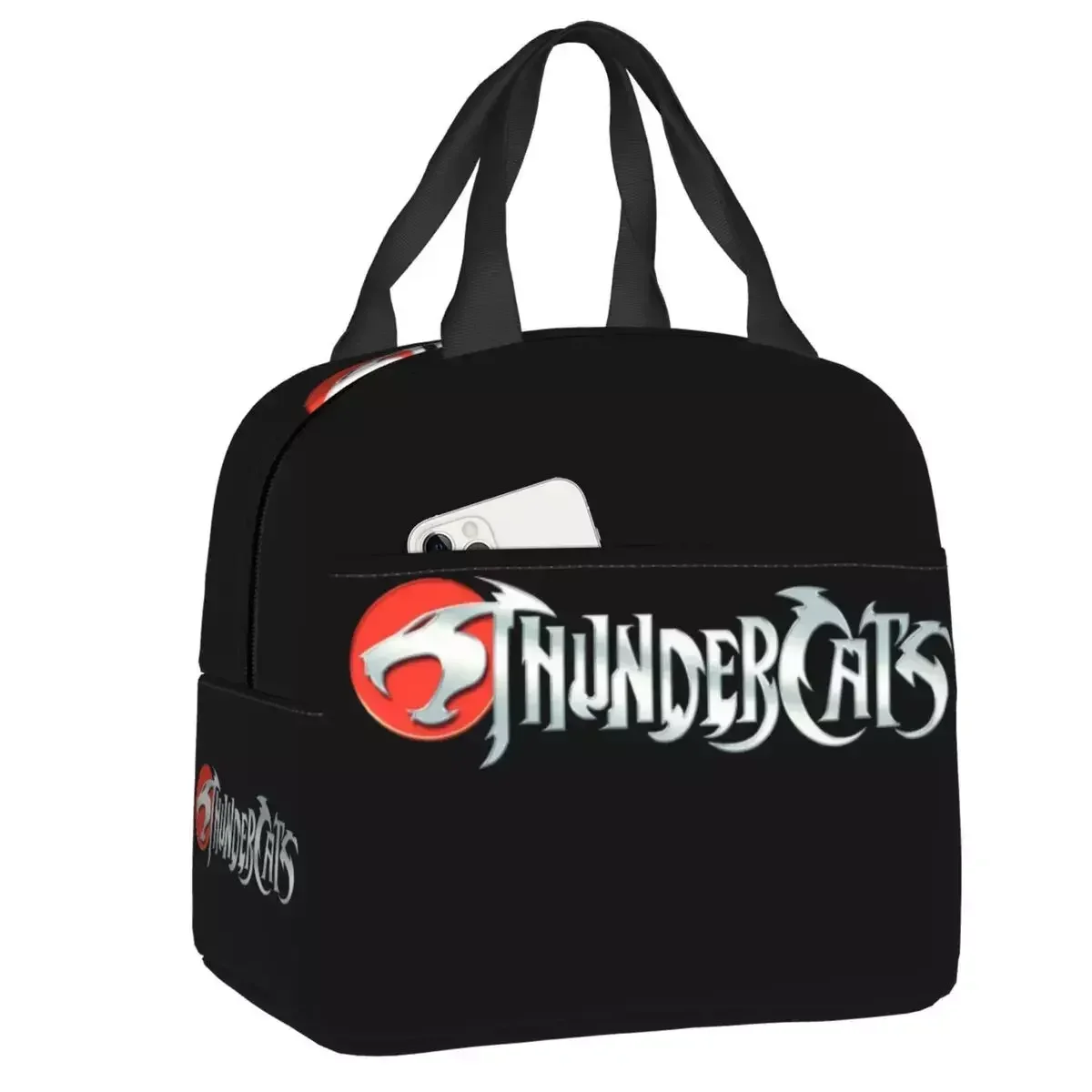 

Manga Tv Movie ThunderCats Portable Lunch Box Women Waterproof Thermal Cooler Food Insulated Lunch Bag Office Work