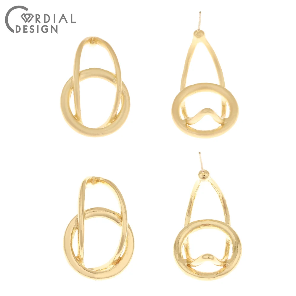 

Cordial Design 50Pcs 19*28MM Jewelry Accessories/Earring Stud/Irregular Shape/DIY Making/Hand Made/Jewelry Findings & Components