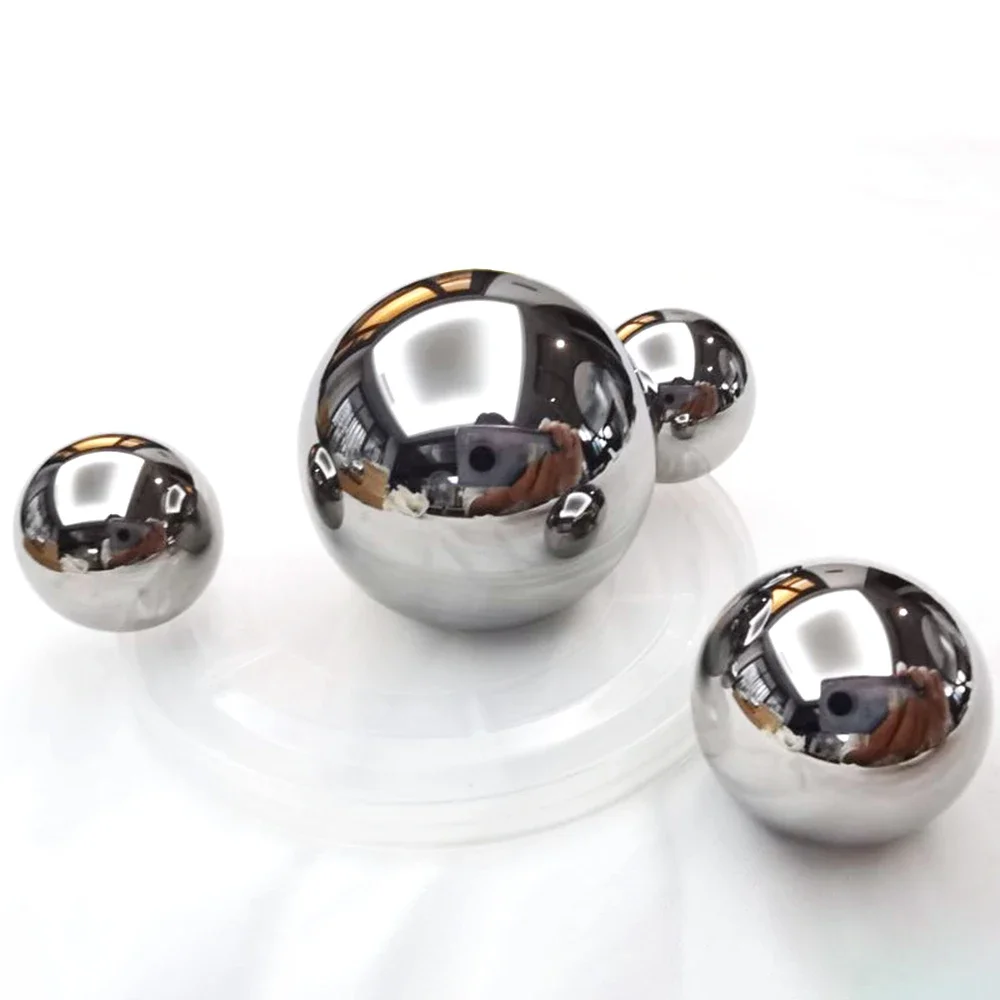 Steel Balls Stainless Steel Balls G3 Grade Bearing Steel Ball High Chromium Precision Solid Balls GCR15 1.2/1.5/2/2.5/3/3.175/3.5/3.96/4/4.763/5/6/6.35/7/8/9/10mm