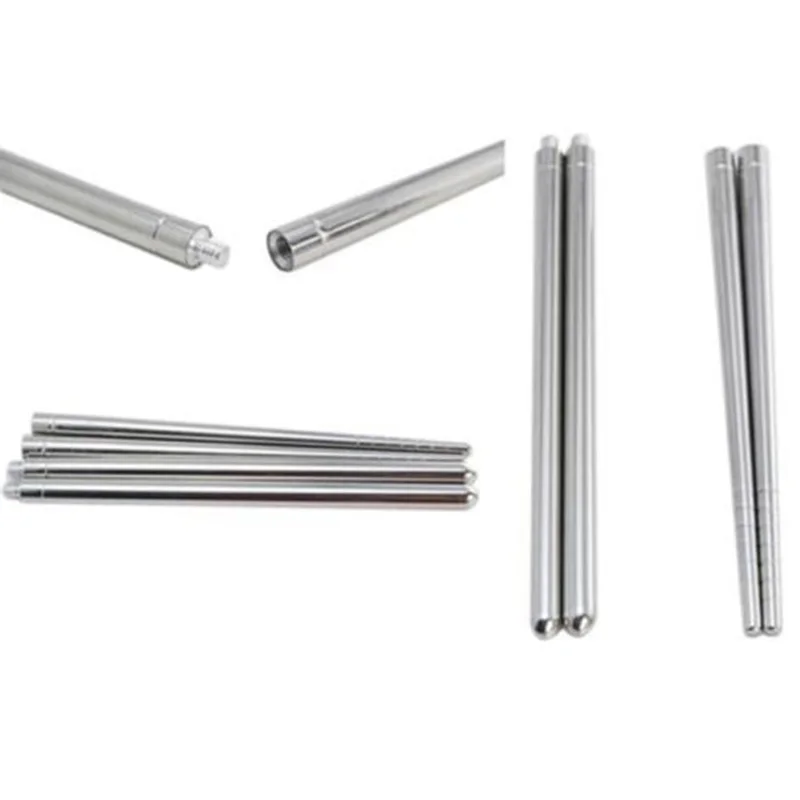Portable Travel Tableware Set Stainless Steel Fork Spoons Folding Chopsticks With Container Case Dinnerware Sets Tableware