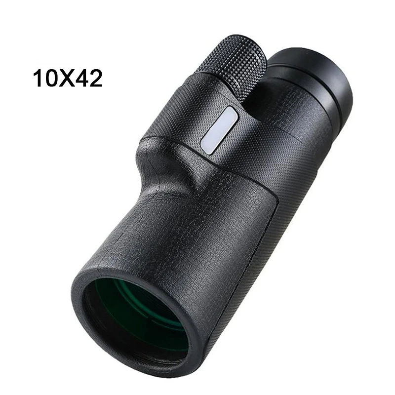 10x42 HD Monocular Telescope High Power Bak4 Prism Bird watching