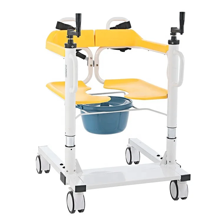 patient transfer lift toilet chair with commode shower  for handicapped 3