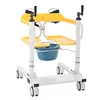 patient transfer lift toilet chair with commode shower  for handicapped 3