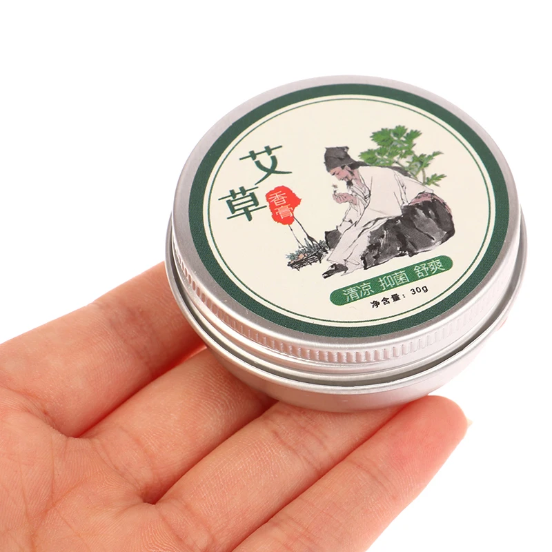 Herbal Moxibustion Cream Moxa Ointment 30g-moxa massage ointment