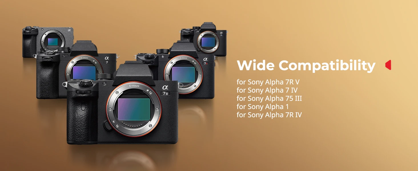 A7R V Cage with AirTag Slot for Sony Alpha 7R V / 7 IV / 7S III / 1 / 7R IV Bui