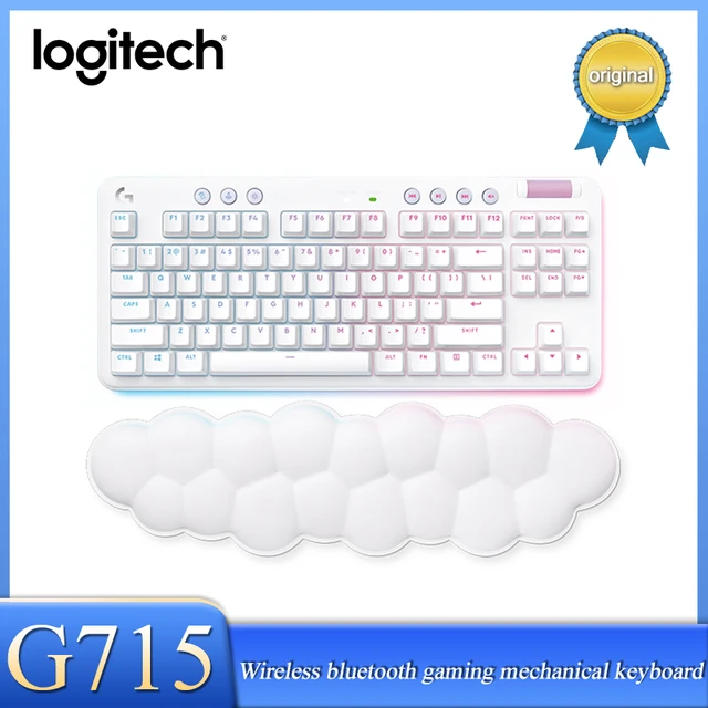 Logitech G715/G705 Wireless Mechanical Gaming Keyboard And Mouse Set With  LIGHTSYNC RGB Lighting Linear Switch And Keyboard Palm - AliExpress