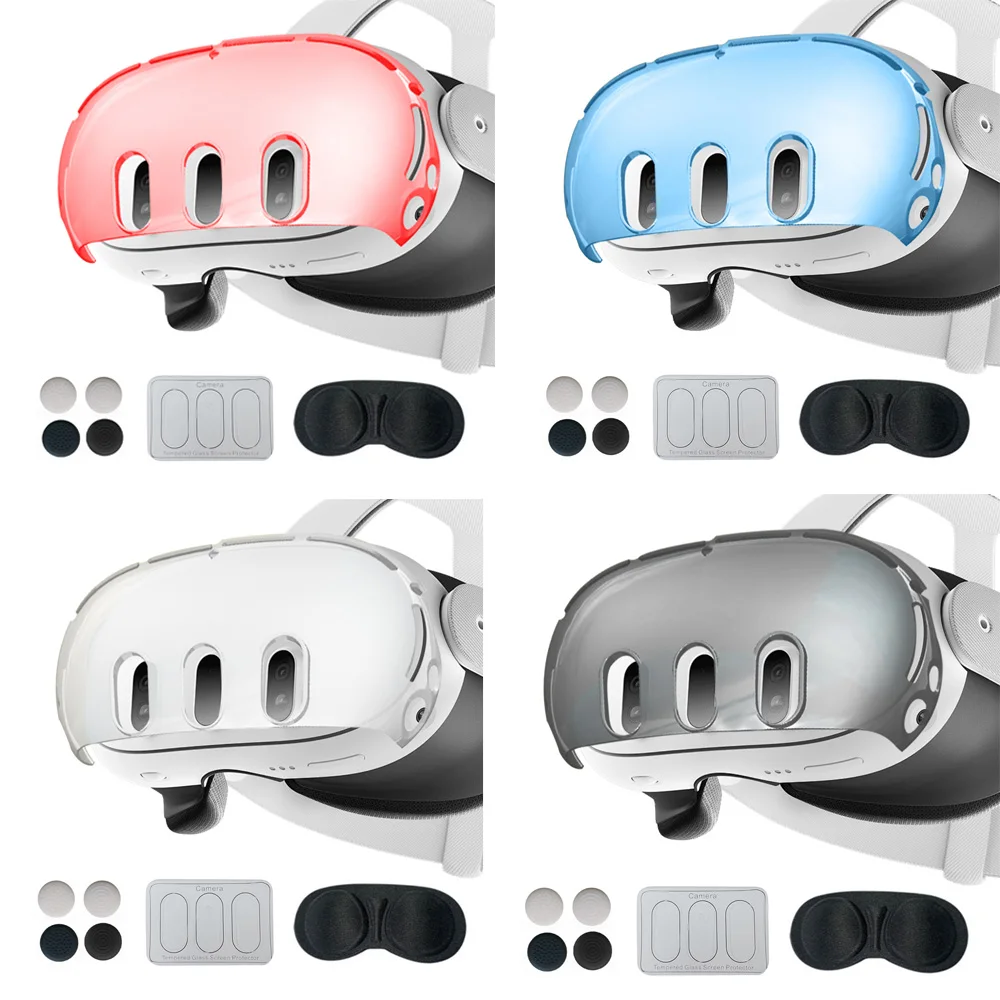 Copertura Protettiva Per Casco Vr Custodia Trasparente Per Pc Protezione Antipolvere Per Accessori Meta Quest3 Vr