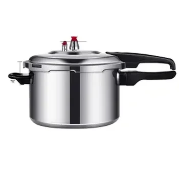 Kitchen Pressure Cooker Cookware Soup Meats pot 18/20/22cm Gas Stove/Open Fire Pressure Cooker Outdoor Camping Cook Tool Steamer 1