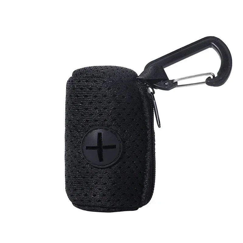 Portable Dog Poop Bag Dispenser with Hanging Attachment
