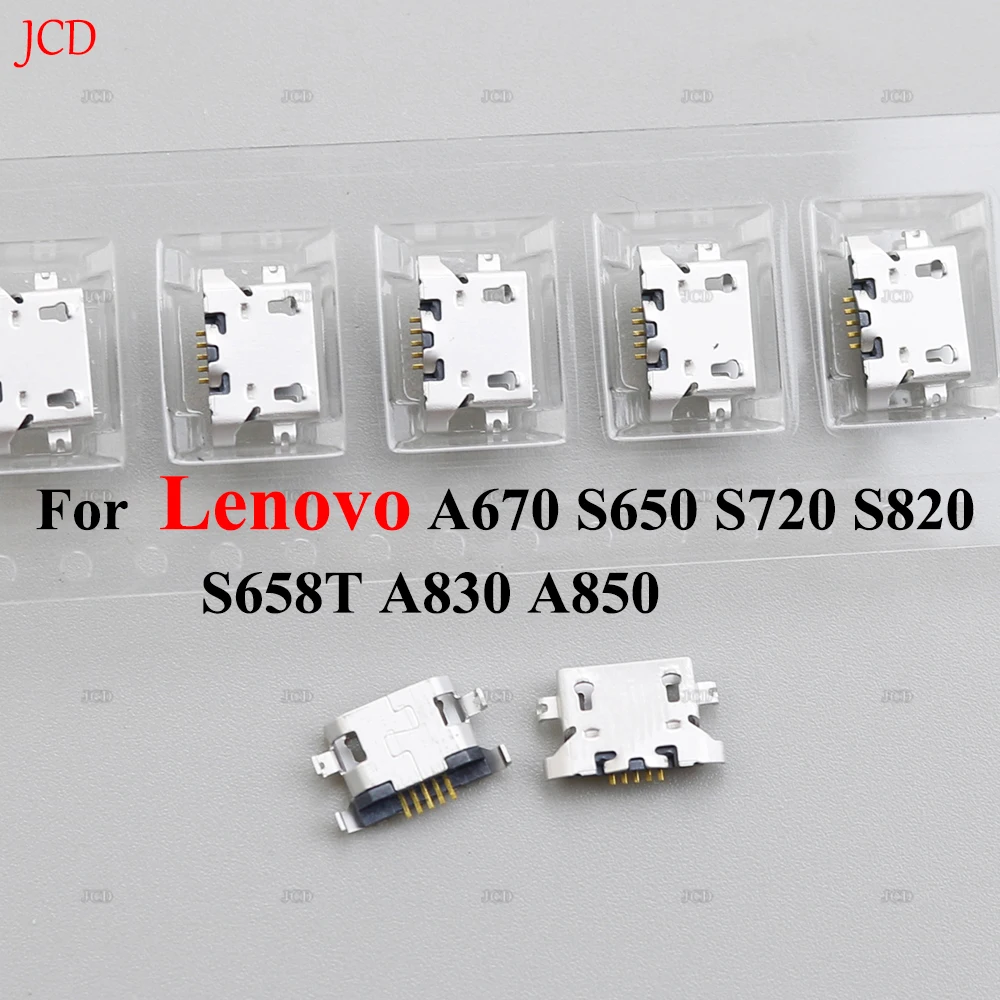 Micro USB 5-polige schwere Platte 1,28mm 1,27 flacher Mund ohne Curling-Buchse für Lenovo Handy Mini USB-Buchse