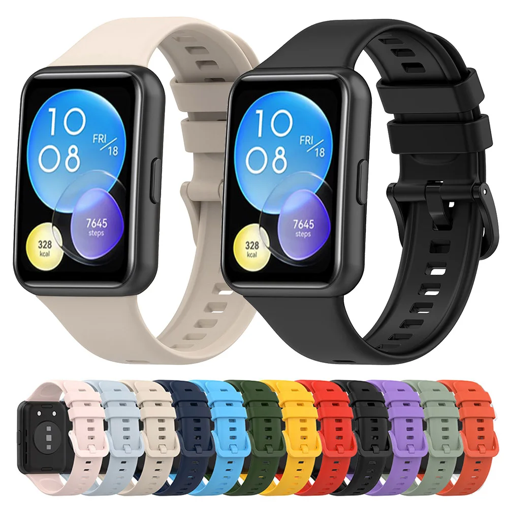 Silicone Strap and Transparent TPU Protective Case