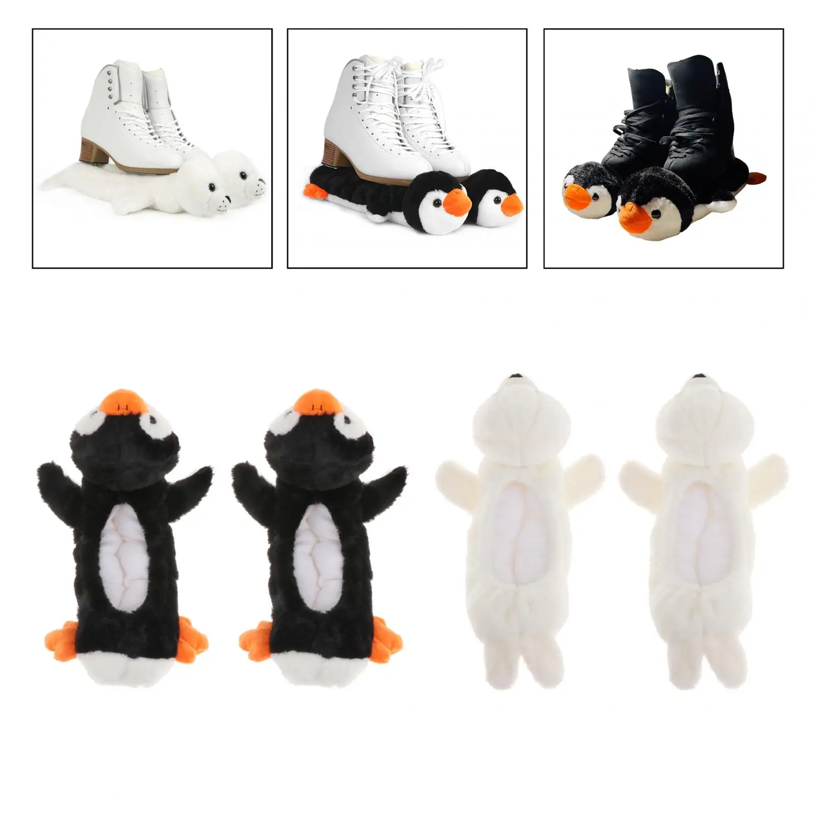 Prasacco 2 Protezioni Per Pattini Da Ghiaccio – Coprilama In TPE Nero, Regolabili, Antiruggine, Per Hockey E Pattinaggio Artistico, Bambini E Adulti