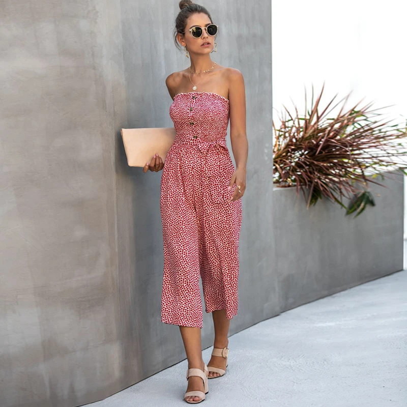 Рисунок 4 - Комбинезоны женские с цветочным принтом