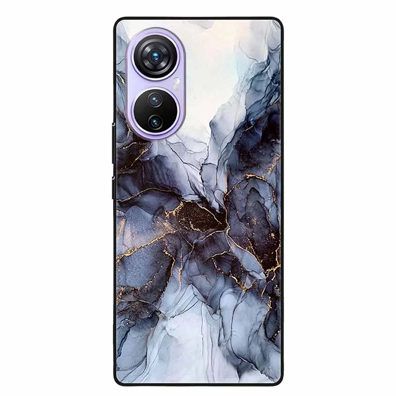 Lovely Marble Print Silicone TPU Phone Case - Soft Back Cover