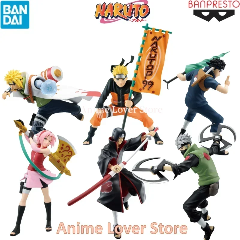 BANPRESTO - NARUTO    フィギュアセット　まとめ売り 100%Original Bandai Banpresto Naruto Uzumaki Naruto Haruno