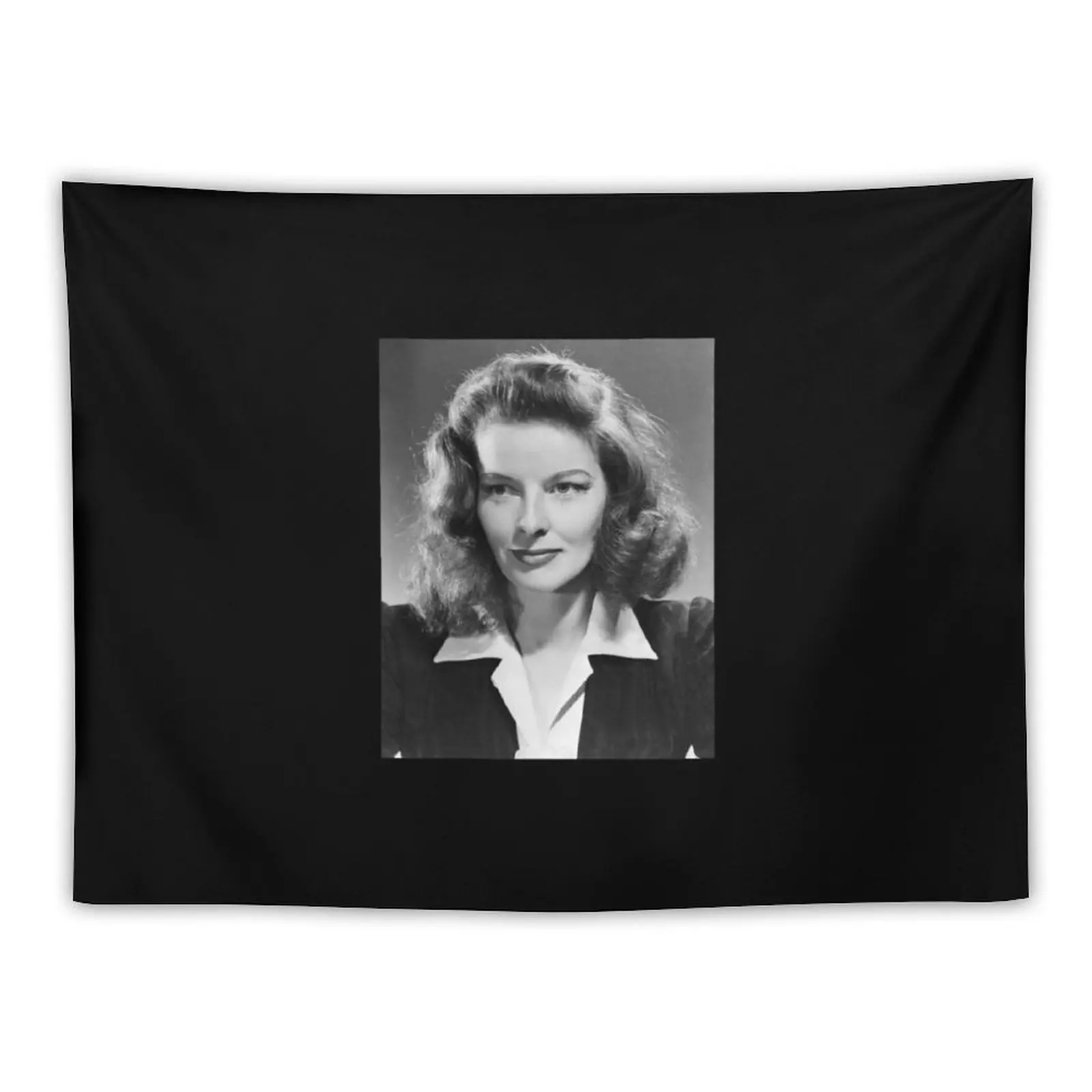 

Katharine Hepburn, Actress, 1941 Sticker Tapestry Tapestries Wall Hanging Bedroom Decor