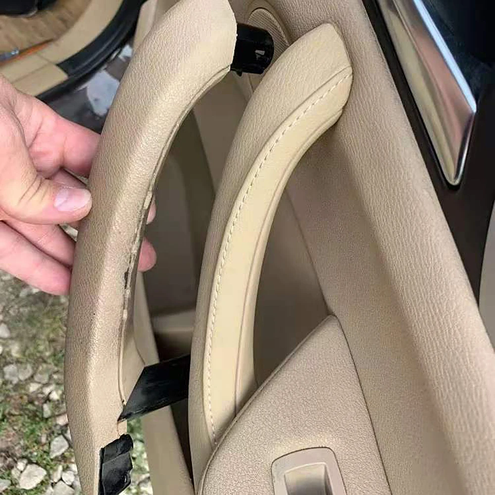 7PCS LHD RHD 자동차 내부 도어 손잡이 및 외부 커버 트림 어셈블리 교체품 (BMW X3 X4 F25 F26 용)