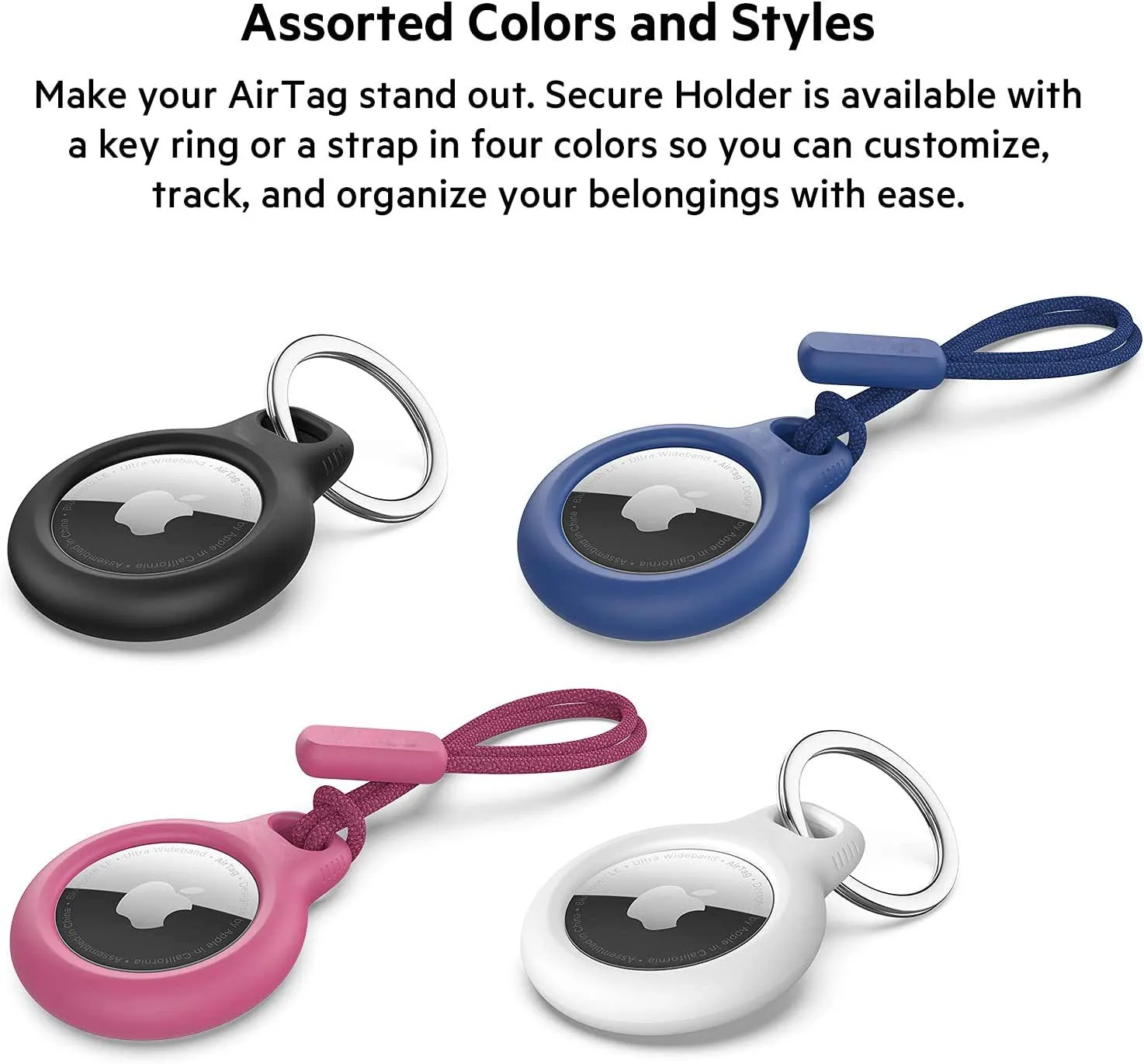 For Airtags Tracking Device Cover Anti Loss Dog Tracker Locator Air-tag Liquid Silicone Portable Keychain For Apple Air Tag Case