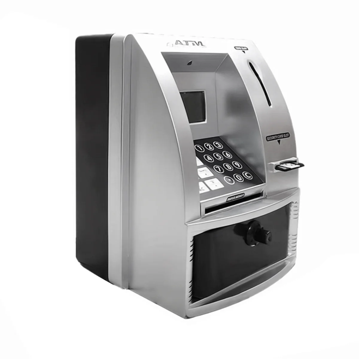 

Smart ATM Piggy Bank for Money Mini Banknote Money Boxes Voice ATM Machine to Teach Children Money Management