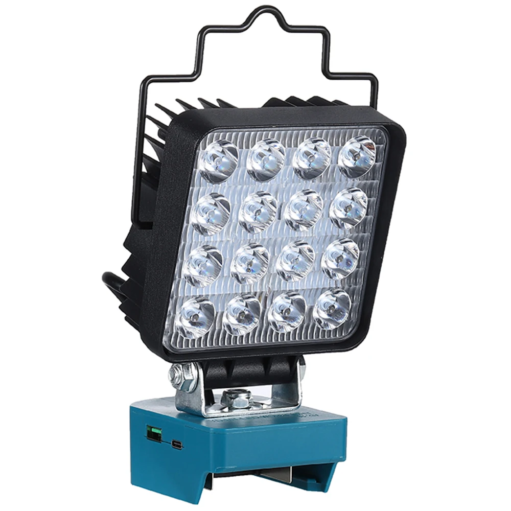 Portable Lantern 18V tool battery powered LED Lantern flashlight electric torch,with 5V USB Port,Body Only,No Battery,Compatible 18xx battery.