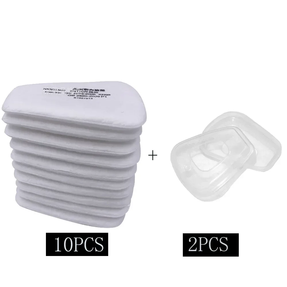 Demi-masque filtrant avec cartouches No.3/No.7 - Lot de 2