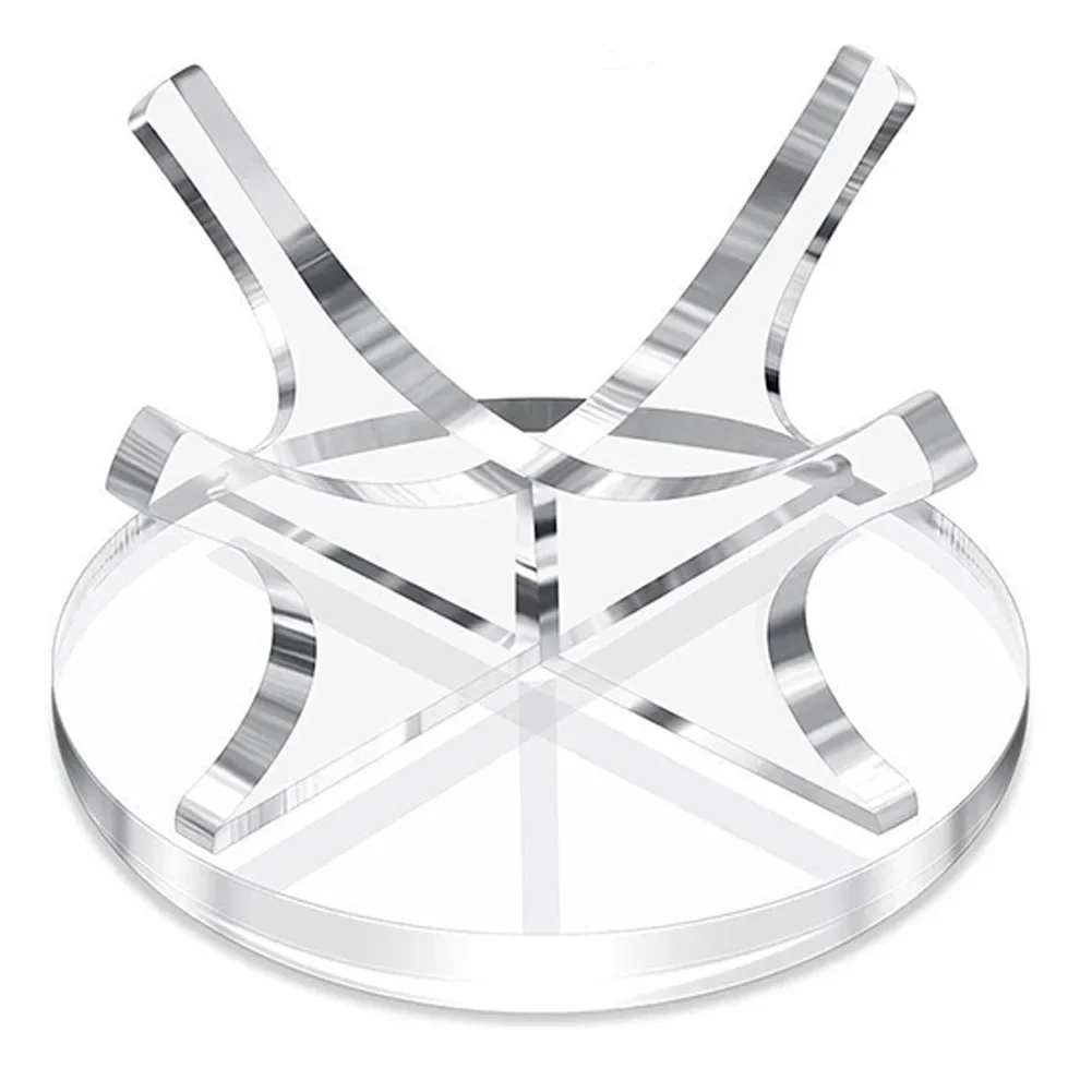 Acrylic Sport Ball Display Rack Clear Baseball Display Stand Memorabilia Autograph Baseball Stand for Golf Softball Tennis Ball